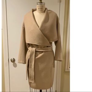 All Saints Belted Wrap Coat
